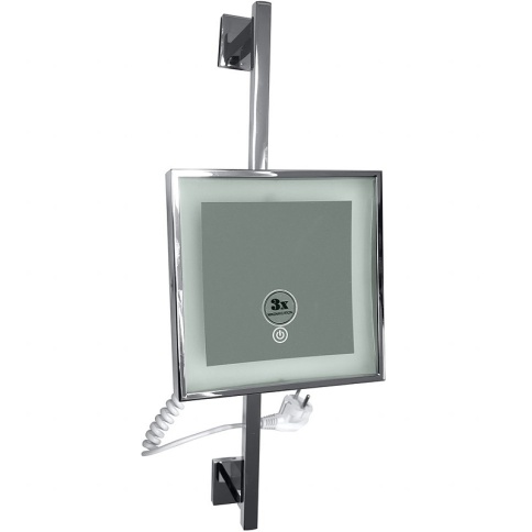 116501672 Косметическое зеркало квадратное на штанге хром BEMETA фото 1