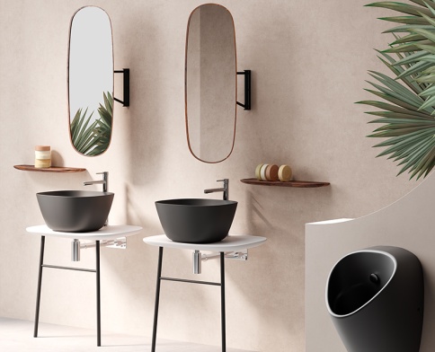 64059 Plural Зеркало 35 см поворотное цвет американский орех VITRA фото 2