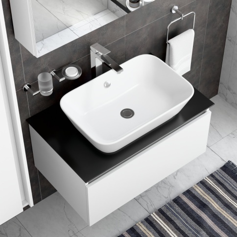 A43724EXP Minimax Square Смеситель для раковины-чаши (высокий) хром VITRA фото 5