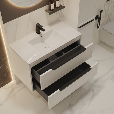 S80RAL Тумба под раковину/столешницу Севилья 80 Окрашивание по RAL фото 4