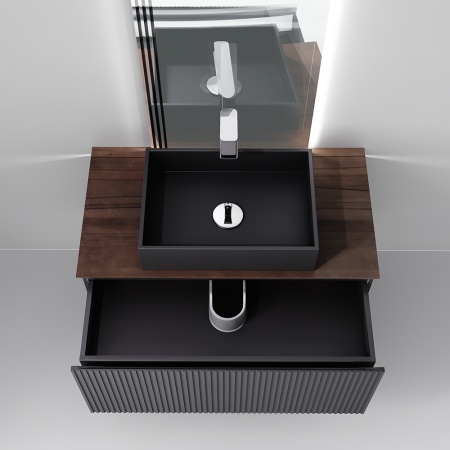 *Str.01.100/P/A Тумба Strong 100 антрацит JORNO фото 2