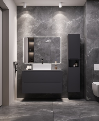 Z8060 Зеркало 80x60см с фоновой подсветкой фото 4