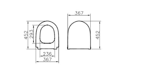 130-003-009 Sento сиденье тонкое дюропласт с микролифтом фото 2