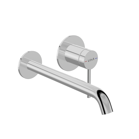 A43549EXP Minimax Round Внешняя часть встроенного смесителя для раковины хром VITRA фото 1