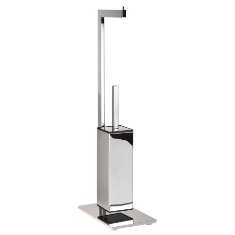 132836042 BETA Стойка с держателем туалетной бумаги и Ершик   BEMETA фото 1