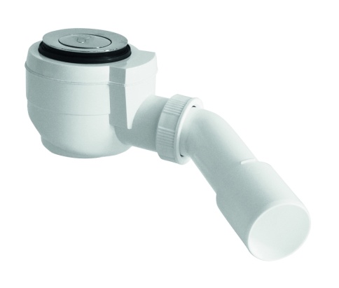 EWCR501 Сифон для душевых поддонов 50 Click Clack, маленький слив фото 1