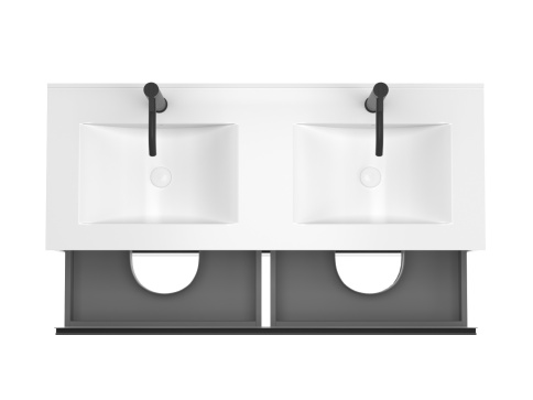 P120AT Тумба под раковину Парма 120 Аттик фото 2