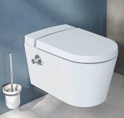 5176B003-6233 Nest Подвесной безободковый унитаз с функциями VitrAfresh и функцией биде и сиденьем микролифт фото 2