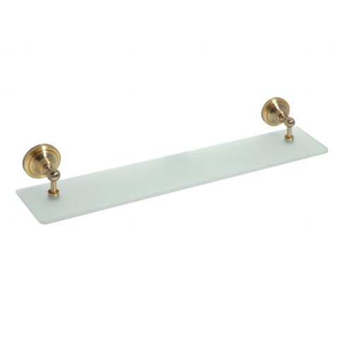 144102247 RETRO Полочка стеклянная 600 мм бронза BEMETA фото 1