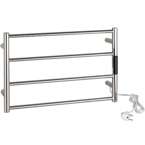 704151081 Электрический полотенцесушитель 560х370мм 63W полированная сталь BEMETA фото 1