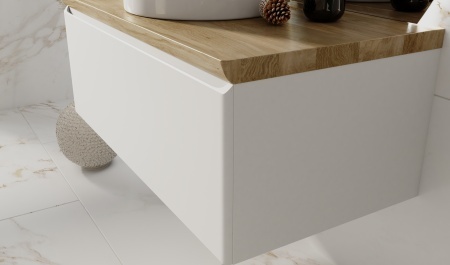 *SolN.01.120/P/W/JR Тумба Solis 120 подвесная белый JORNO фото 4