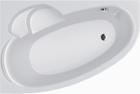 ВАС029030Л100 KATRINA Ванна асимметричная левая 170х110 белая ALBA SPA фото 1