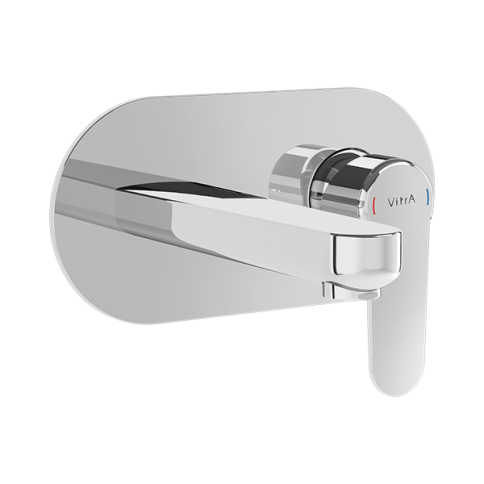 A42721EXP Root Round Внешняя часть встроенного смесителя для раковины хром VITRA фото 1