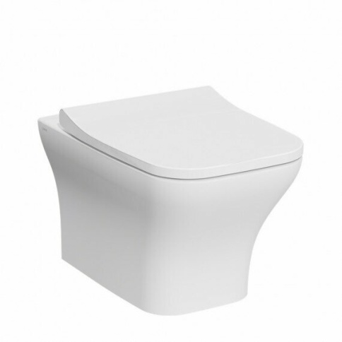 7484B003-0075 Zentrum Square Подвесной безободковый SmoothFlush унитаз без сиденья фото 1